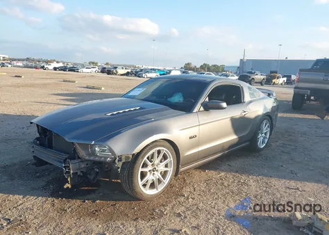 2013 Ford Mustang Gt Premium from USA, damaged, VIN 1ZVBP8CF5D5241321